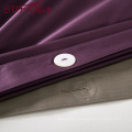 High Quality Hotel Home Bedding Linen Supplier 100% Cotton60s Plain gray Bed Sheets Set